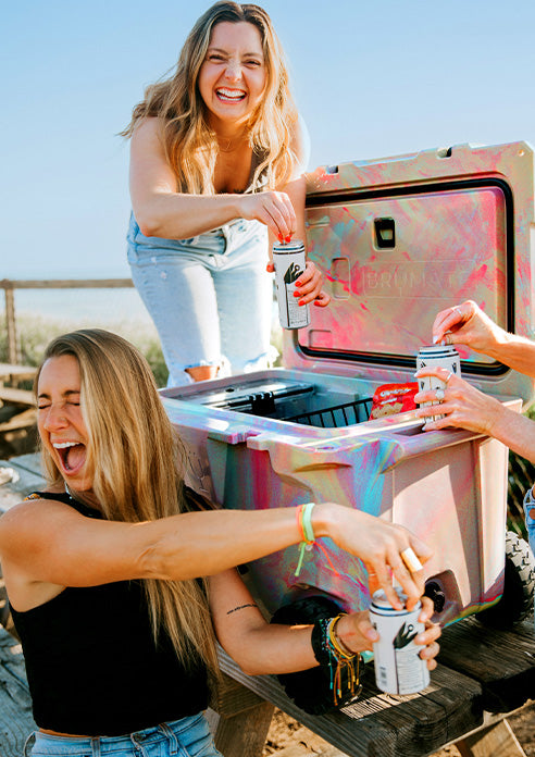 Rainbow Swirl BrüTank