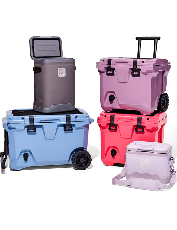 Woman holding a brumate MUV.