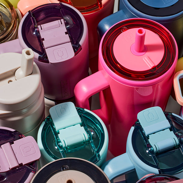 Zoomed in image of BruMate lids