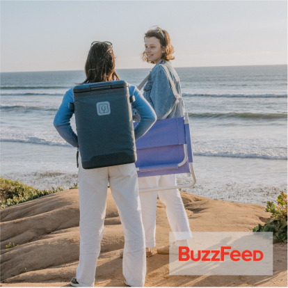People with a Nightfall Blue MagPack 24-can Cooler